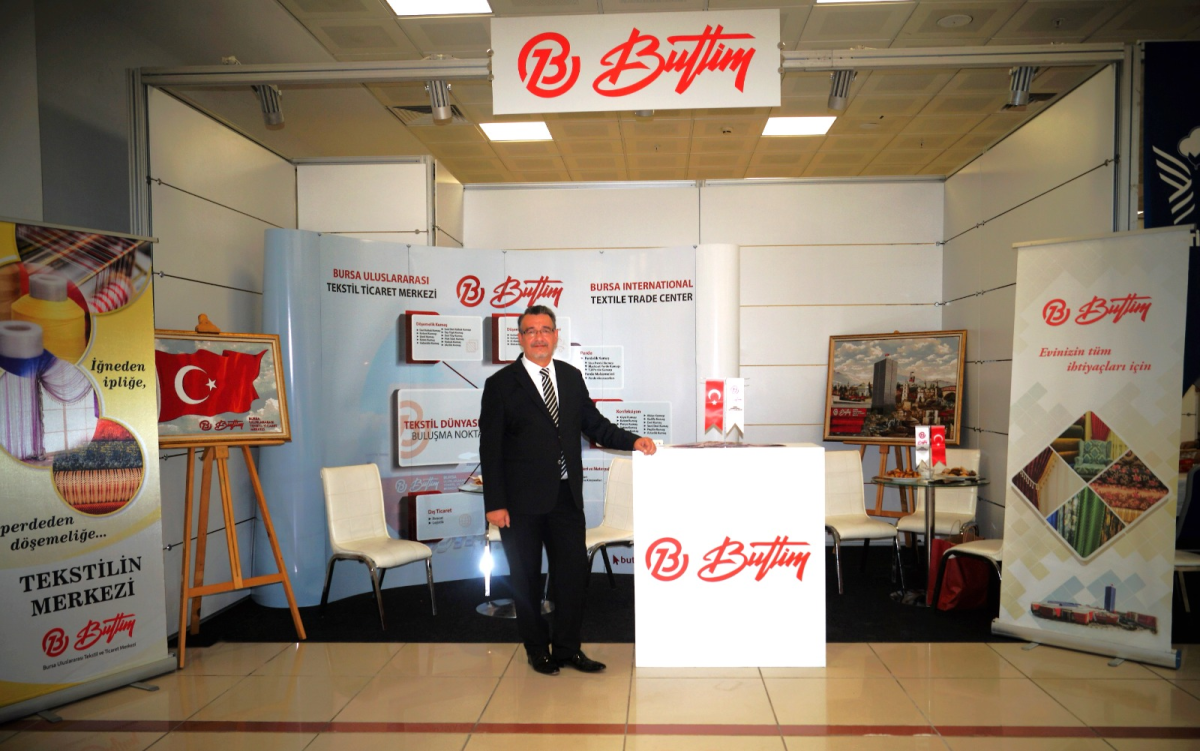 HOMETEKS FUARI’NA BUTTİM DAMGASI